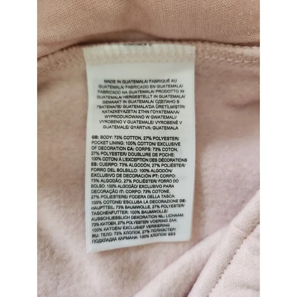 The North Face Half Dome Fleece Shorts Pockets Pink Moss Womens Size‎ XXL